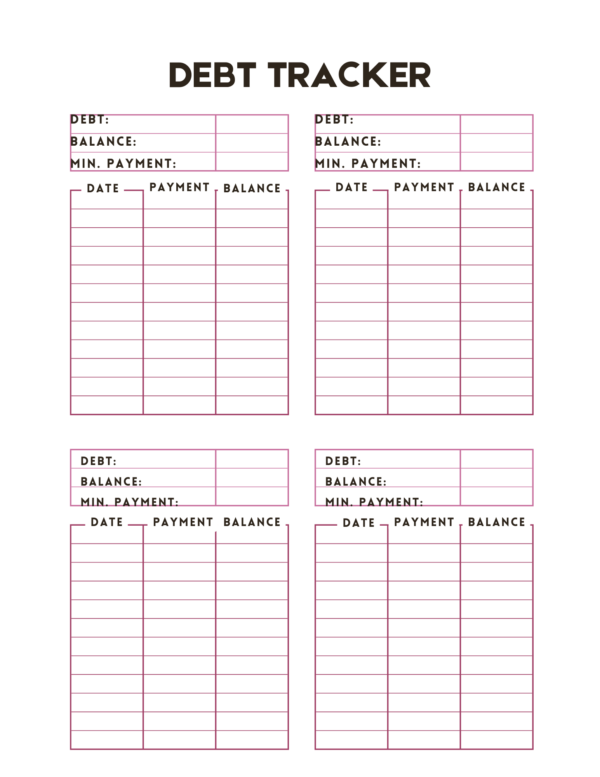 Debt Tracker