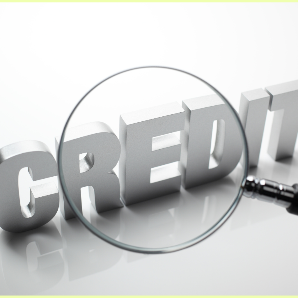 letters that say credit for how to build credit from scratch