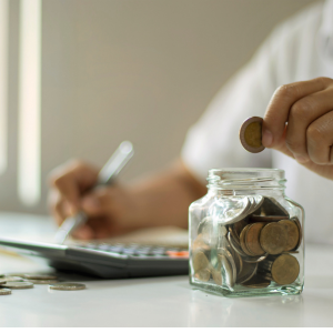 Counting coins and using calculator